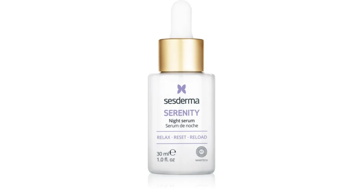 Sesderma Serenity regenerating night serum revitalizing effect 30 ml