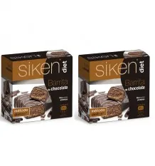 Siken Diet Barrita Chocolate 10 Unidades Duplo Promocion
