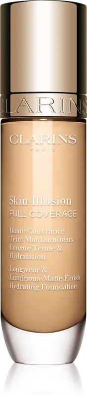 Clarins Skin Illusion High Coverage Hydrating Foundation Color 101W 30ml