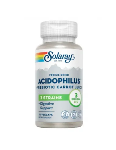 SOLARAY ACIDOPHILUS PLUS 30 CAPS