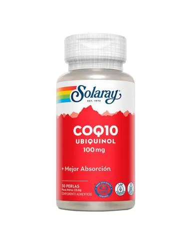 SOLARAY COQ10 UBIQUINOL 100 MG 30 COMPRIMIDOS
