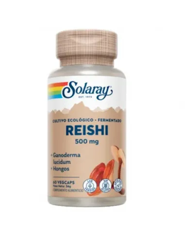 SOLARAY FERMENTADO REISHI 500 MG 60 CÁPSULAS