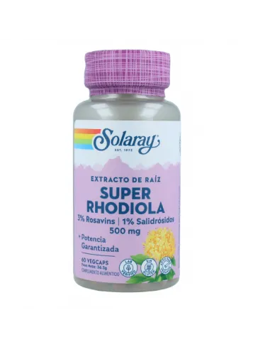 SOLARAY SUPER RHODIOLA 60 CÁPSULAS