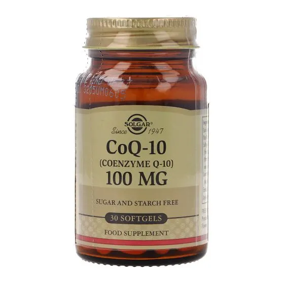 Solgar - Coenzima Q-10 60 mg - 100 cápsulas blandas
