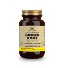 Solgar Jengibre 100 Cápsulas