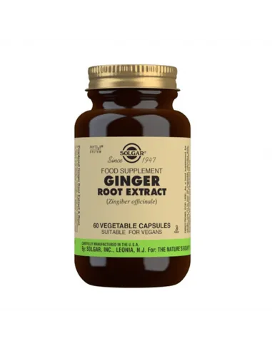 SOLGAR JENGIBRE 60 CÁPSULAS