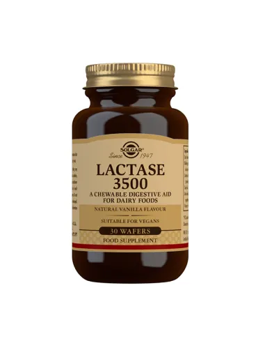 SOLGAR LACTASA 3500 MG 30 COMPRIMIDOS MASTICABLES