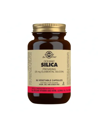 SOLGAR SILICE OCEÁNICO 25 MG 50 CÁPSULAS