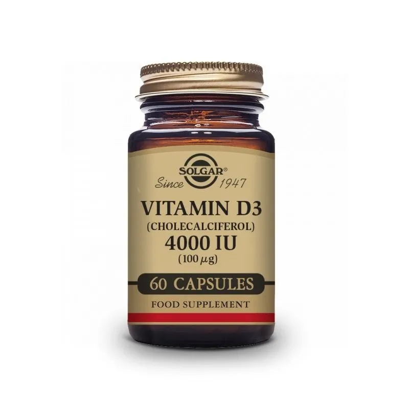 Solgar Vitamin D3 4000UI 60caps
