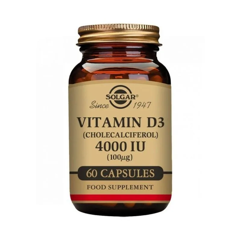 Solgar Vitamina D3 4000 UI 60 Caps