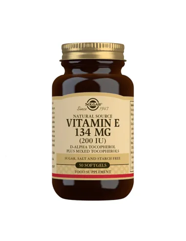 SOLGAR VITAMINA E 200UI(134MG) 50CAP BLANDA