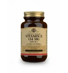 Solgar Vitamina E 134mg 200UI 60 Cápsulas