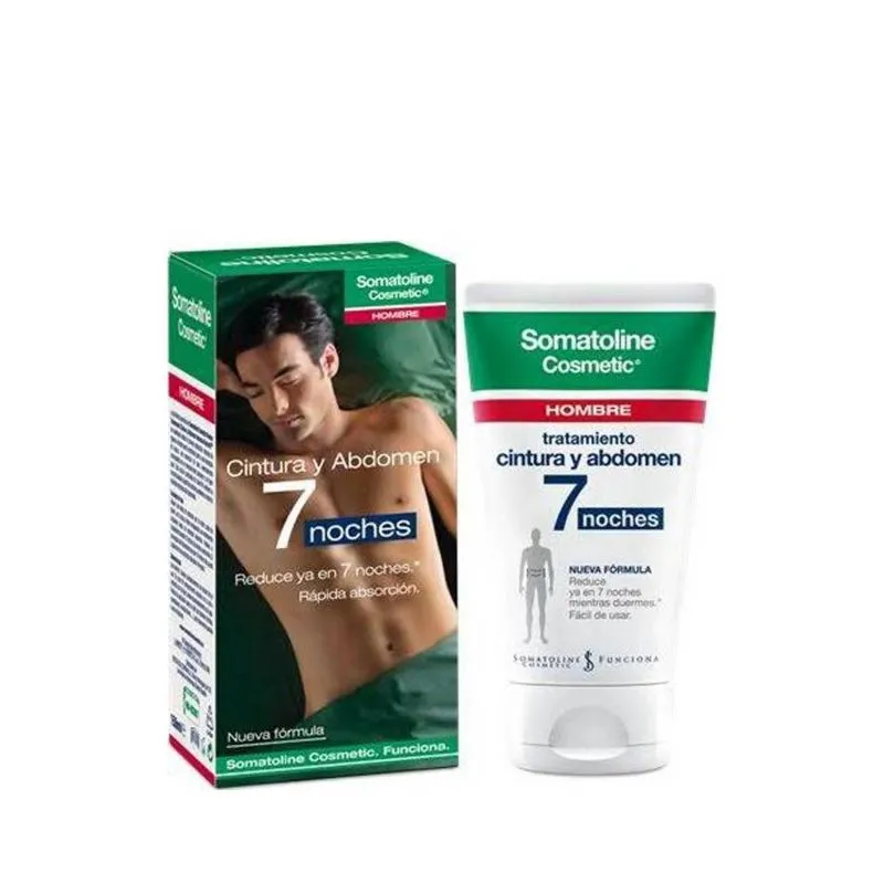 Somatoline Hombre Tratamiento Cintura y Abdomen 7 Noches 150 ml