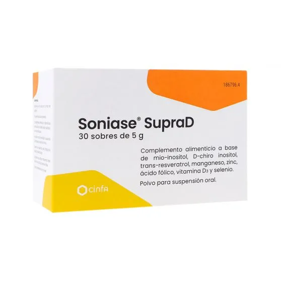 Soniase SupraD 30 Sobres