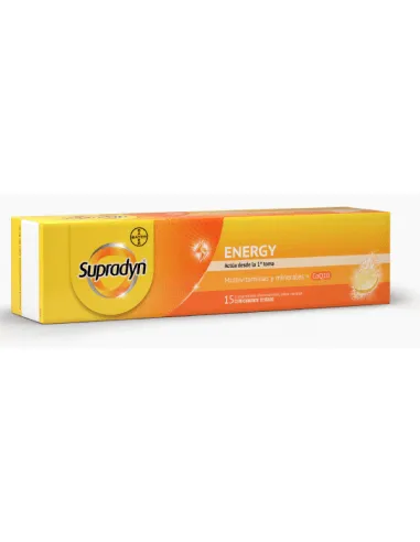 SUPRADYN ENERGY 15 COMPRIMIDOS EFERVESCENTES