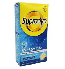 Supradyn Energy 50+ 30 Comprimidos efervescentes