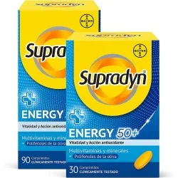 Supradyn Energy 50+ 90 comprimidos + 30 Comprimidos Pack