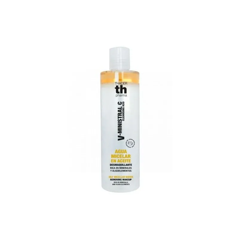 TH Pharma Agua Micelar en Aceite Cleasing H2O V-Ministral C 300ml