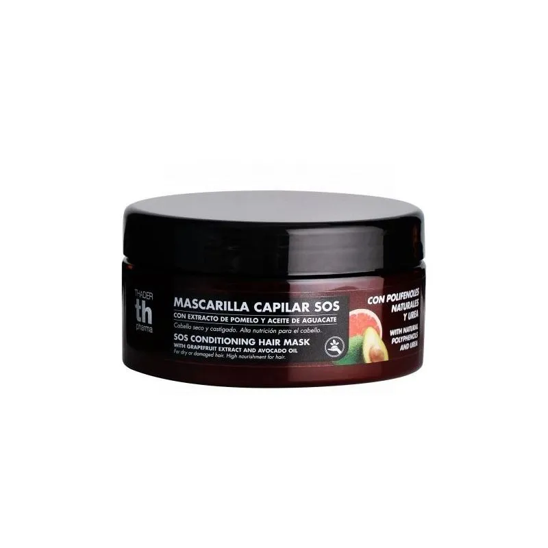 Th Pharma Mascarilla Capilar S. O. S. Extracto Pomelo y Aceite de Aguacate Polifeniles 300ml