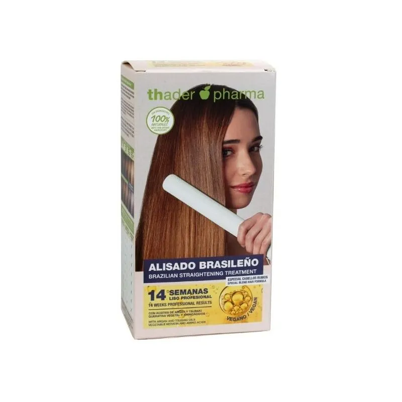 Thader Pharma Kit Aisado Brasileño Cabellos Rubios 200ml