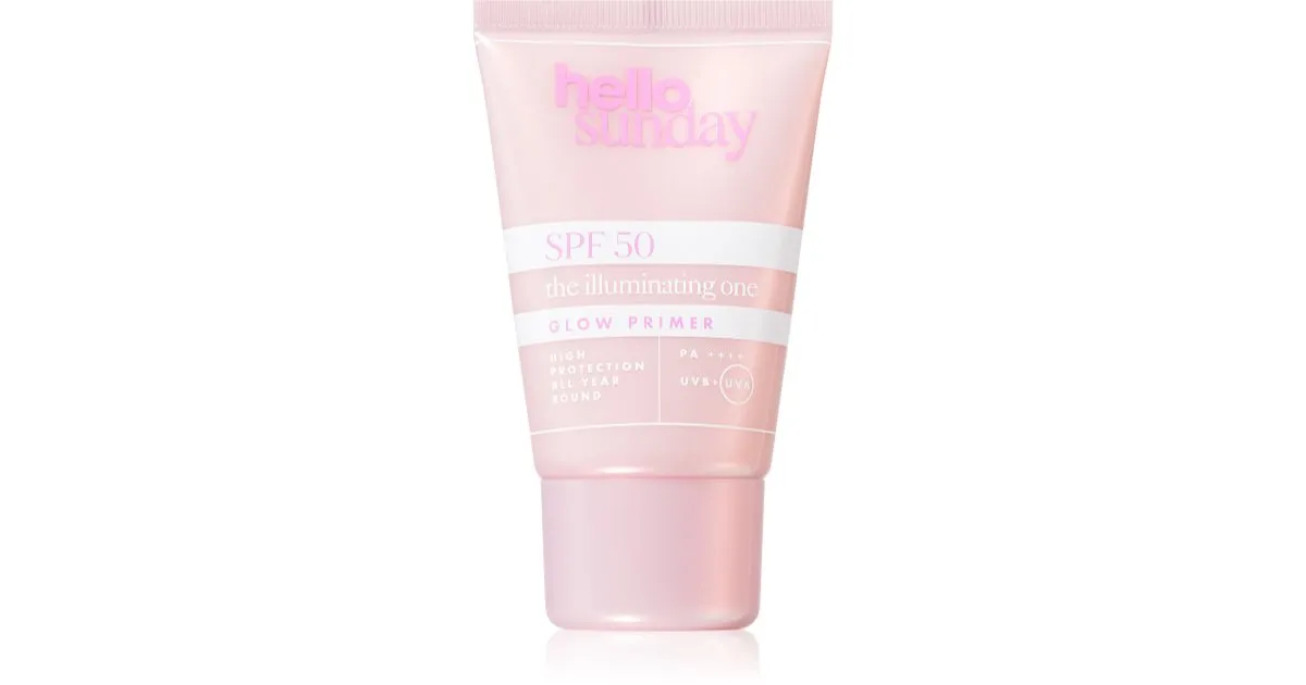 hello sunday the illuminating one protective make-up base SPF 50 50 ml