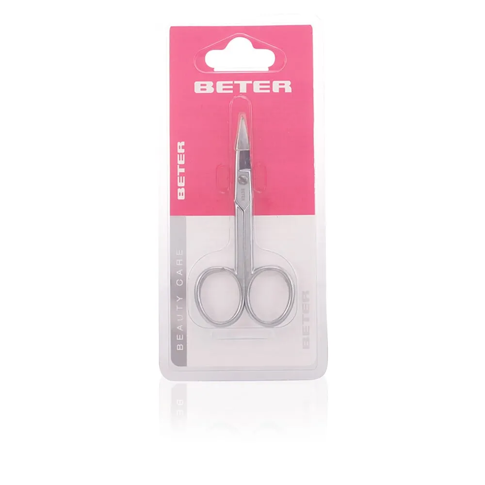 Tijera De Manicura Para Uñas Curva Cromada