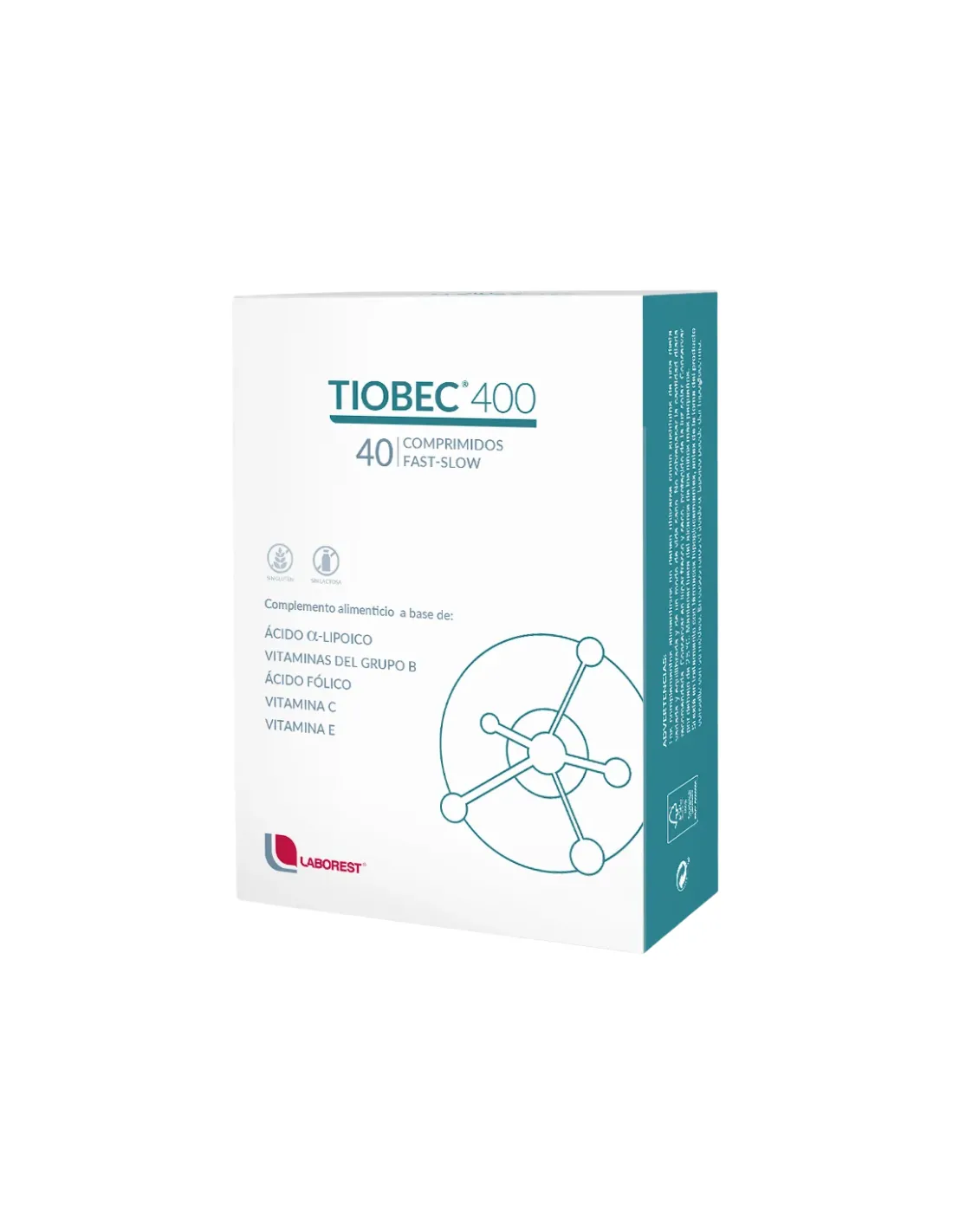 TIOBEC 400 40 Comprimidos Fast-Slow