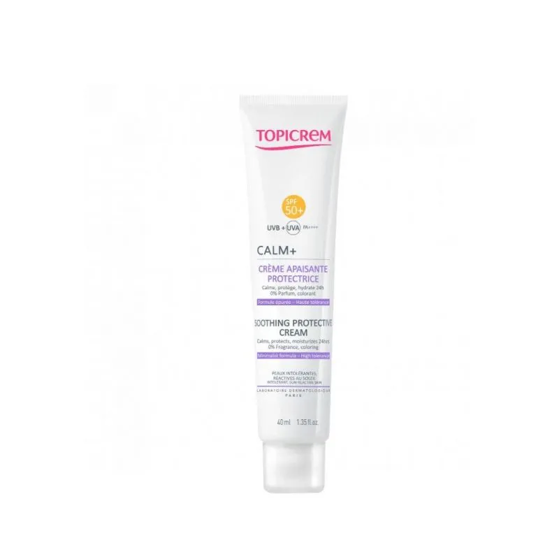 Topicrem Calm+ Crema Calmante Protectora SPF-50+ 40ml