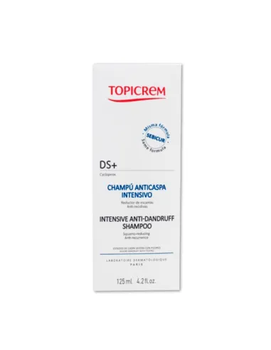 TOPICREM DS+ CHAMPÚ ANTICASPA INTENSIVO 125 ML