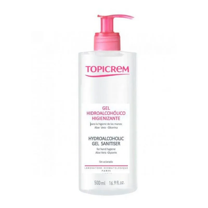 Topicrem Gel Hidroalcohólico Higienizante 500ml