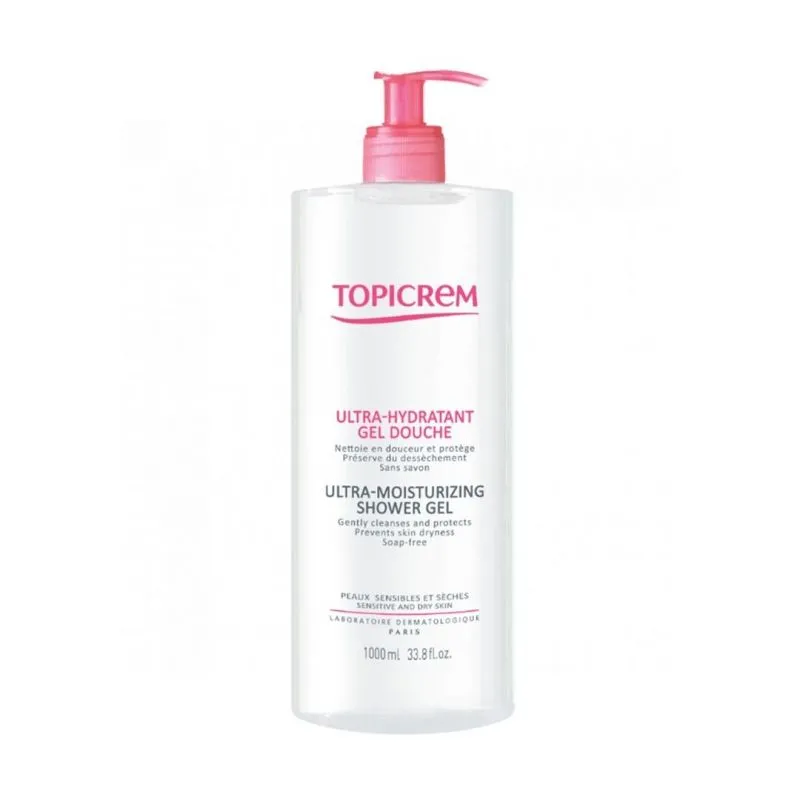 Topicrem Gel Limpiador Suave 1000ml