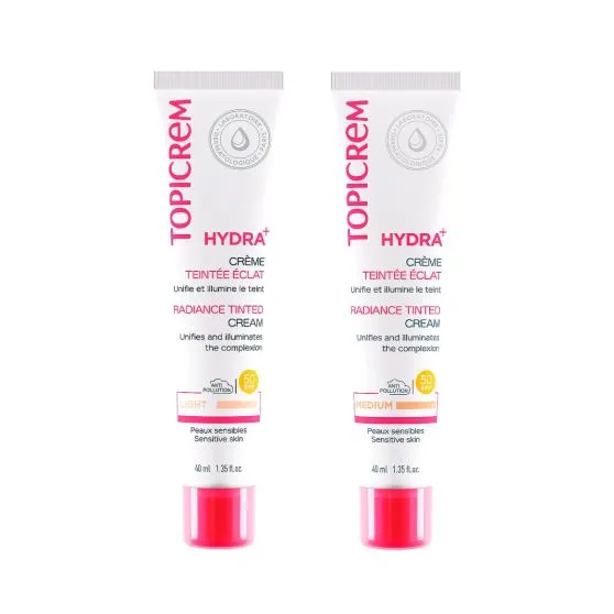 Topicrem Hydra+ Crema Iluminadora con Color