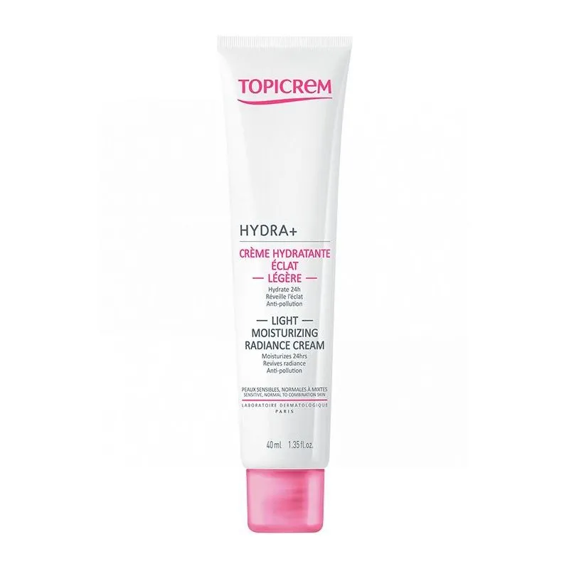 Topicrem Hydra+ Radiance Crema Hidratante Iluminadora Ligera 40ml