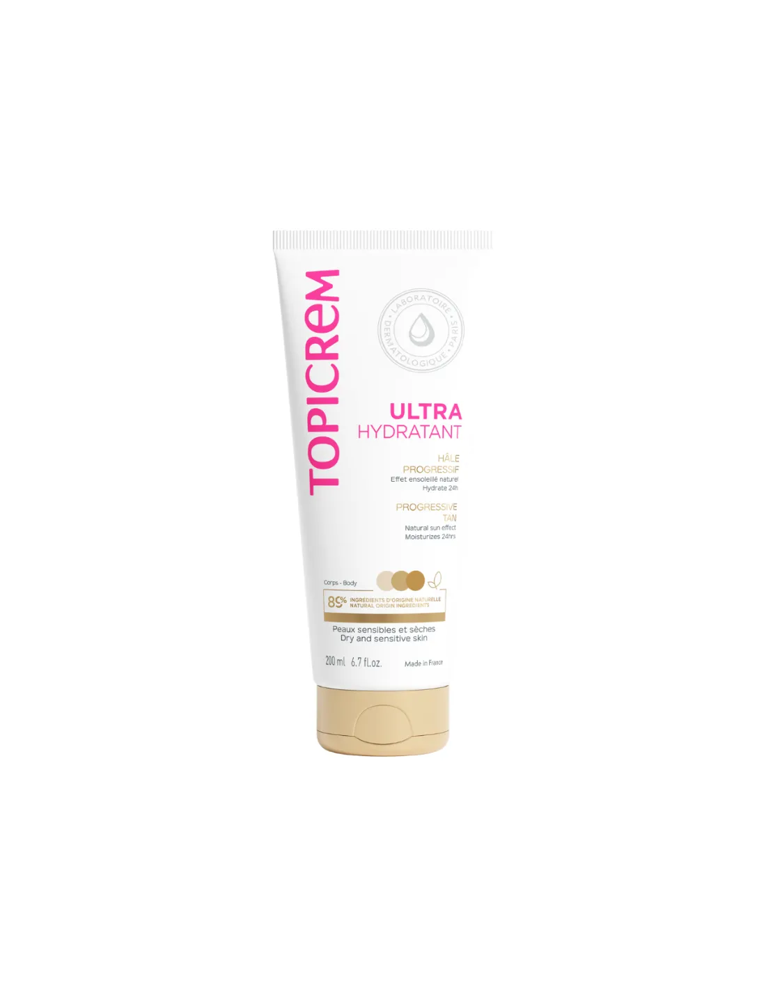 TOPICREM UH Bronceado Progresivo Corporal 200 ml