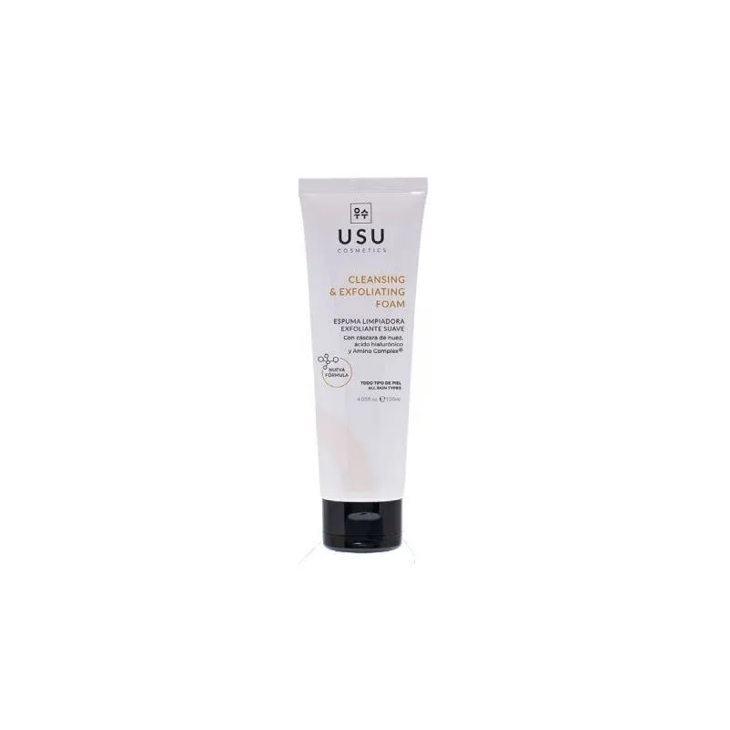 Usu Cosmetics Cleansing Exfoliating Foam Espuma Limpiadora Exfoliante Suave 120ml