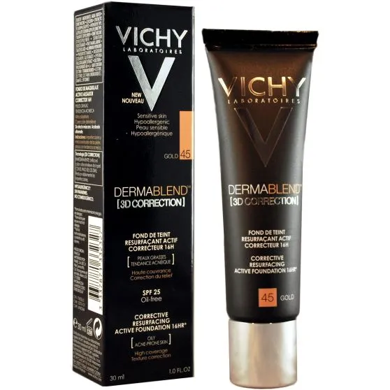 Vichy DermaBlend 3D Correction Tono 45 Oro Gold