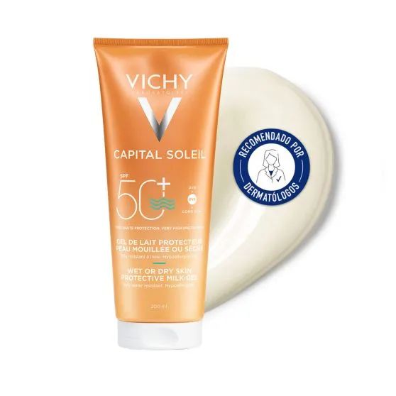 Vichy Capital Soleil Crema Solar Pieles humedas SPF50+ 50 ml