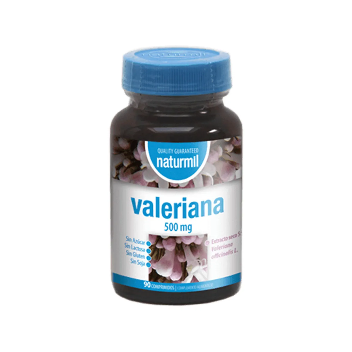 Valeriana 500Mg (90 comp) Naturmil - Dietmed