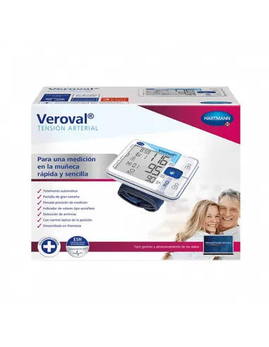 VEROVAL TENSIÓMETRO DE MUÑECA PRESIÓN ARTERIAL