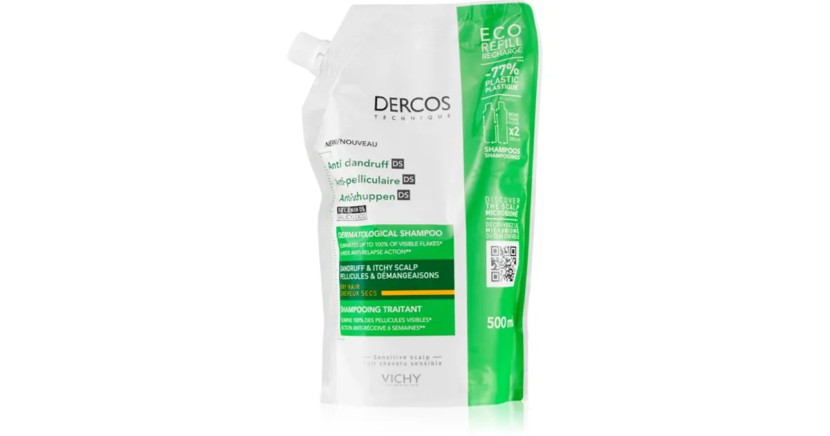 Vichy Dercos anti-dandruff shampoo for dry hair 500 ml