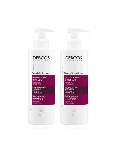 VICHY DERCOS CHAMPÚ DENSIDAD DUPLO 2 X 400 ML