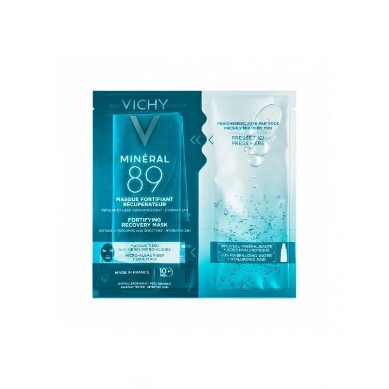 Vichy Mineral 89 Mascarilla Fortificante y Reconstituyente 1ud