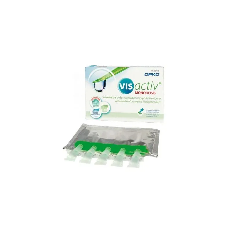 VisActiv Gotas Oculares Humectantes Estériles 10 Monodosis