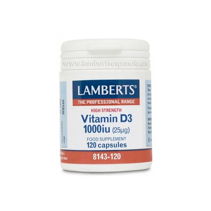 Vitamina D3 1000Ui 120 Caps