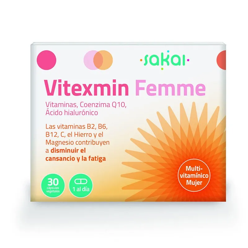 Vitexmin Femme 30 Cápsulas Sakai