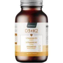 Webotanix Vitamina D3 + K2 Magnesio 60 Cápsulas