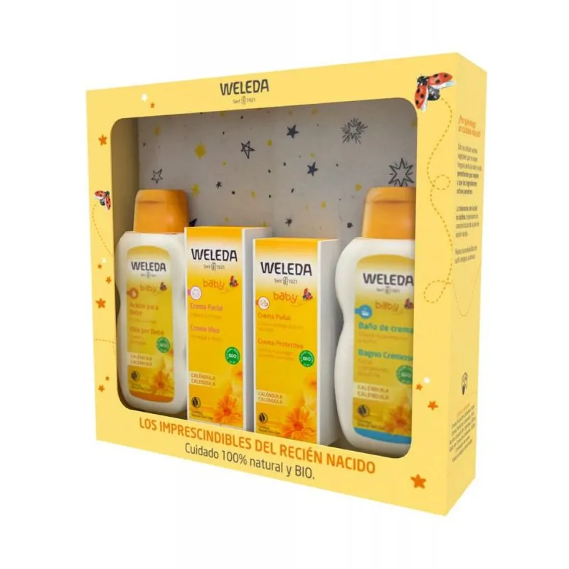 Weleda Canastilla Bienvenido Bebé Caléndula