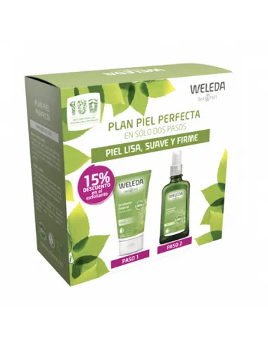 WELEDA EXFOLIANTE ABEDUL 150 ML + ACEITE CELULITIS 100 ML PACK