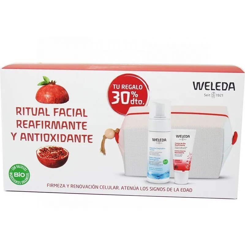 Weleda Pack Crema Granada Doa 30ml + Espuma Limpiadora 150ml