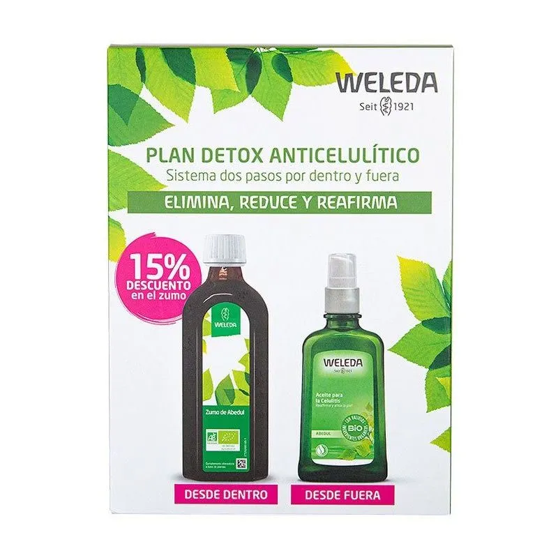 Weleda Pack Detox Anticelulítico Abedul